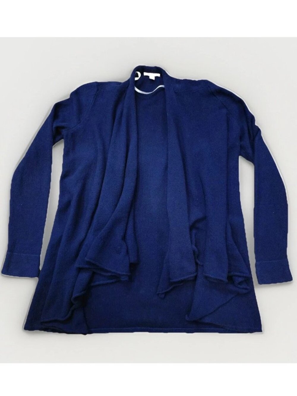 Lilly Pulitzer Sweater Women's Navy Blue Open Cardigan Knit Solid Size S